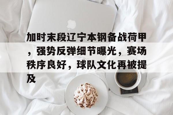 包含加时末段辽宁本钢备战荷甲，强势反弹细节曝光，赛场秩序良好，球队文化再被提及的词条-MK体育体验